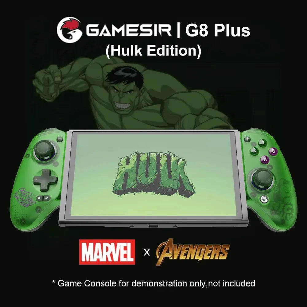 GameSir G8 Plus Bluetooth Mobile Gaming Controller — Hall Effect Joysticks & Triggers for Android, iOS, Tablet & PC, Wireless Gamepad with Software Customization (Anti-Drift)