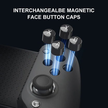 GameSir G8 Plus Bluetooth Mobile Gaming Controller — Hall Effect Joysticks & Triggers for Android, iOS, Tablet & PC, Wireless Gamepad with Software Customization (Anti-Drift)