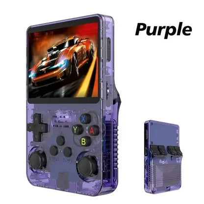 R36S Retro Handheld Game Console — 3.5" IPS Screen, Linux System, 15,000+ Classic Games, 64GB/128GB Portable Pocket Player for On-the-Go Retro Gaming