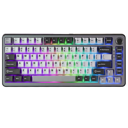 YUNZII RT75 Rapid Trigger Gaming Keyboard — Hyper-Fast Magnetic Switches, Hot-Swappable 75% Layout, PBT Double-Shot Keycaps, RGB Wired Mechanical Keyboard (82 Keys)