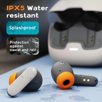 Sivir Wireless Earbuds Bluetooth 5.3 — Ultra-Low Latency TWS with Dual Mic ENC Noise Cancelling, Waterproof In-Ear Headphones with Charging Case (Gaming, Sport, Calls)