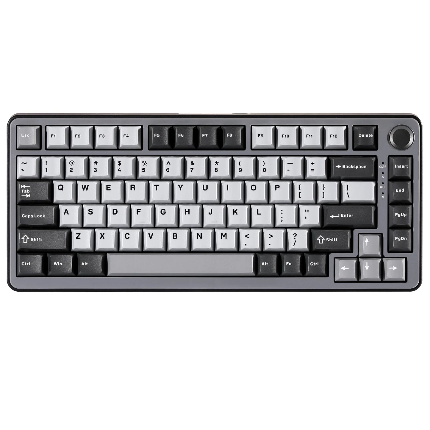 YUNZII RT75 Rapid Trigger Gaming Keyboard — Hyper-Fast Magnetic Switches, Hot-Swappable 75% Layout, PBT Double-Shot Keycaps, RGB Wired Mechanical Keyboard (82 Keys)