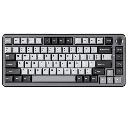 YUNZII RT75 Rapid Trigger Gaming Keyboard — Hyper-Fast Magnetic Switches, Hot-Swappable 75% Layout, PBT Double-Shot Keycaps, RGB Wired Mechanical Keyboard (82 Keys)