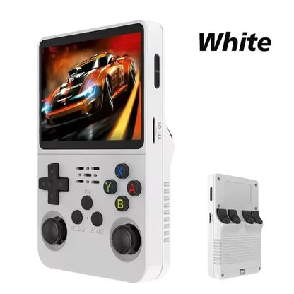 R36S Retro Handheld Game Console — 3.5" IPS Screen, Linux System, 15,000+ Classic Games, 64GB/128GB Portable Pocket Player for On-the-Go Retro Gaming