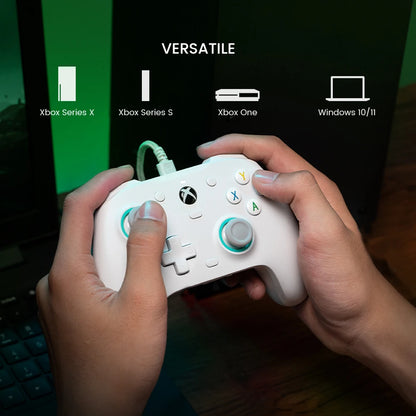 GameSir G7 SE Wired Xbox Controller — Hall Effect Anti-Drift Joysticks & Triggers, 2 Back Buttons, Swappable Faceplate for Xbox Series X|S, Xbox One, PC & Steam (3m USB-C)